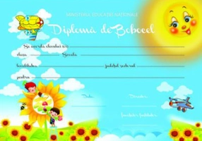 Diploma scolara BOBOCEL (DLFD002 )