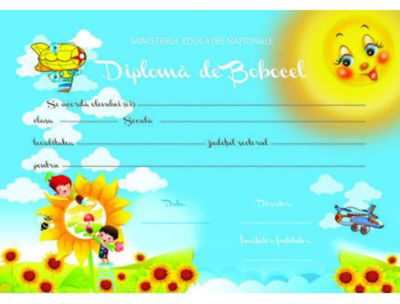 Diploma scolara BOBOCEL (DLFD002 )