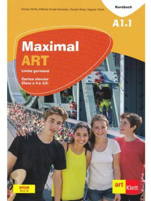 Maximal. Limba Germana A1. 1. Clasa a 5-a. Cartea elevului. Maximal. Kursbuch - Elzbieta Krulak-Kempisty