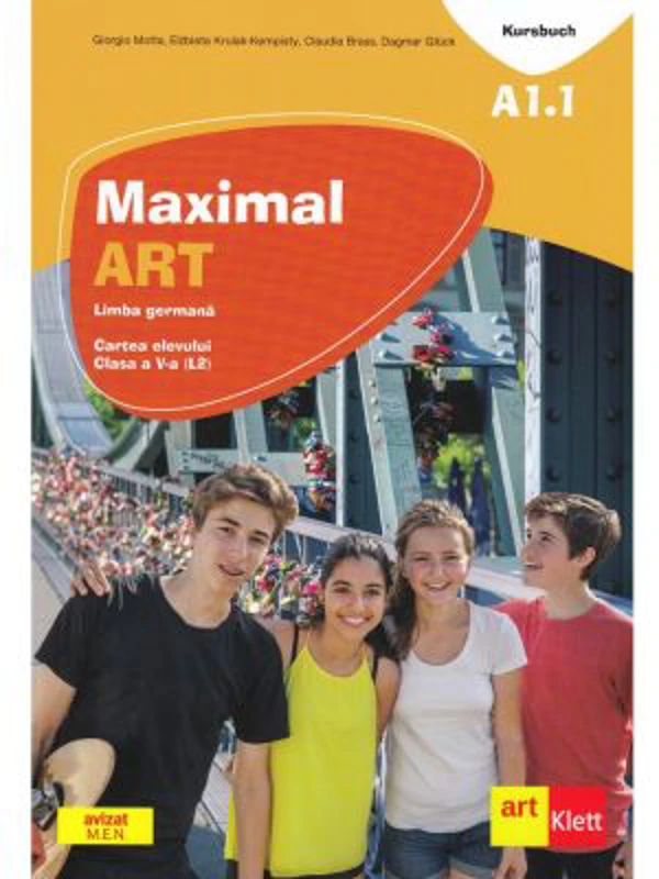 Maximal. Limba Germana A1. 1. Clasa a 5-a. Cartea elevului. Maximal. Kursbuch - Elzbieta Krulak-Kempisty