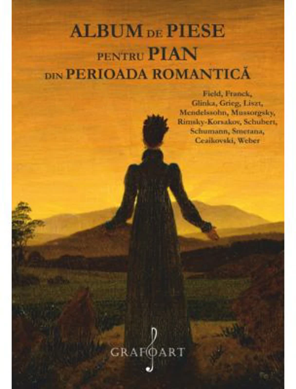 Album de piese pentru pian din perioada romantica. Volumul 2
