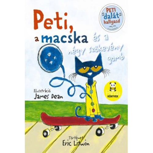 Peti, a macska és a négy szökevény gomb - Eric Litwin