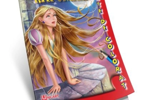 Rapunzel. Carte de colorat A5