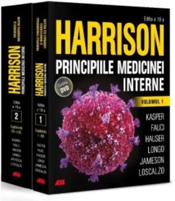 Harrison. Principiile medicinei interne, 2 volume + DVD - Anthony S. Fauci, Dan L Longo