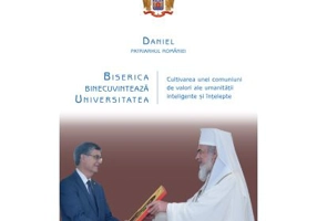 Biserica binecuvinteaza Universitatea: cultivarea unei comuniuni de valori ale umanitatii inteligente si intelepte - Preafericitul Parinte Patriarh Da