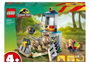 LEGO Jurassic World. Evadarea dinozaurului Velociraptor 76957, 137 piese
