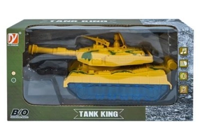 Tanc, cu lumina si sunet, 24x9. 5x10 cm