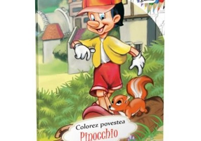 Colorez povestea. Pinocchio