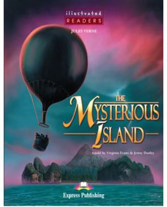 Literatura adaptata pentru copii Benzi desenate The mysterious island - Virginia Evans