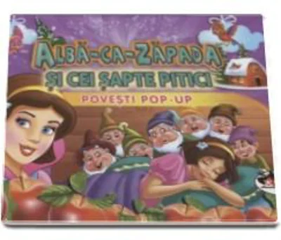 Alba ca zapada si cei sapte pitici, povesti pop-up