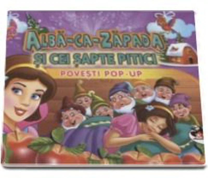 Alba ca zapada si cei sapte pitici, povesti pop-up