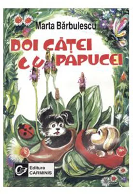 Doi catei cu papucei