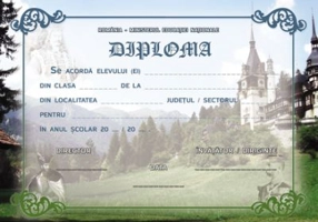 Diploma scolara ISTORIE (DLFD019)