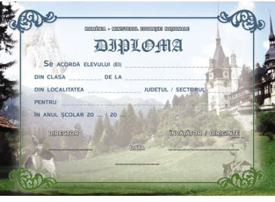 Diploma scolara ISTORIE (DLFD019)