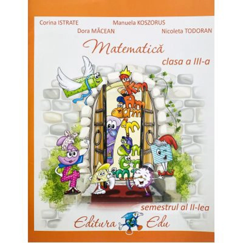 Manual de matematica pentru clasa a 3-a, semestrul 2