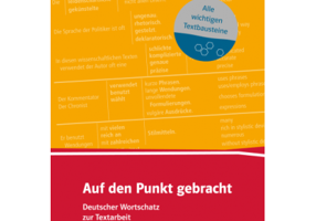 Auf den Punkt gebracht - Deutscher Wortschatz zur Textarbeit