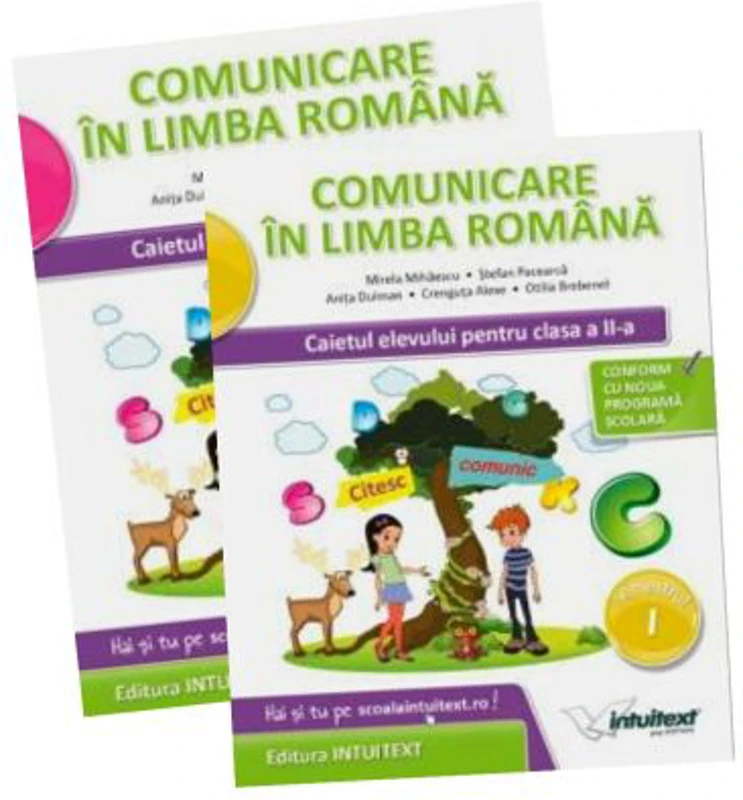 Comunicare in limba romana. Caietul elevului pentru clasa a 2-a, potrivit manualului Intuitext - Mirela Mihaescu