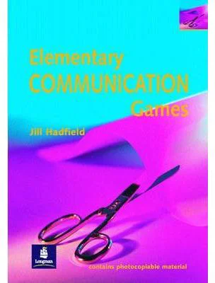 Elementary Communication Games Paper - Jill Hadfield