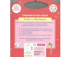 Calendarul meu anual. Invat cu Montessori, de la 3 la 6 ani