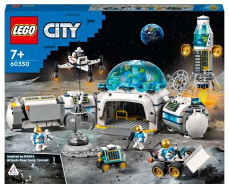 LEGO City. Baza de cercetare selenara 60350, 786 de piese