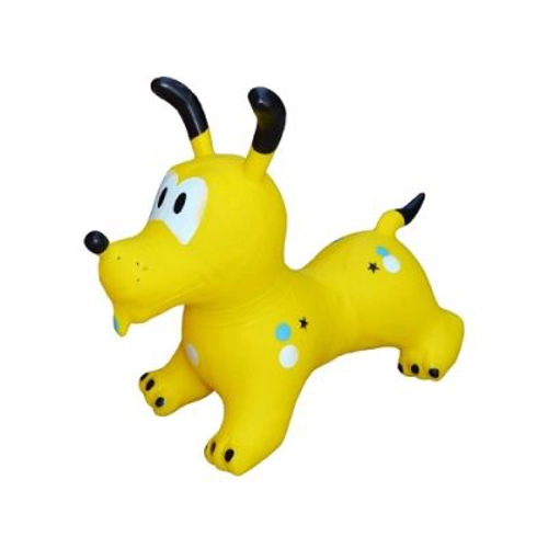 Catel din cauciuc, gonflabil, galben