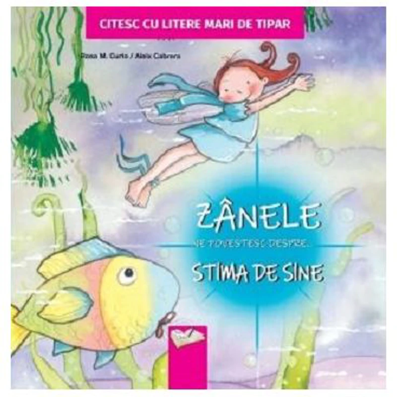 Zanele ne povestesc despre... Stima de sine. Citesc cu litere mari de tipar - Aleix Cabrera
