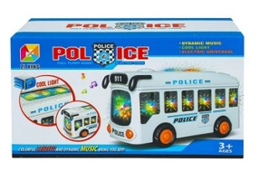 Masina politie, cu baterii