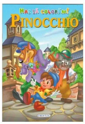 Hai sa coloram! Pinocchio