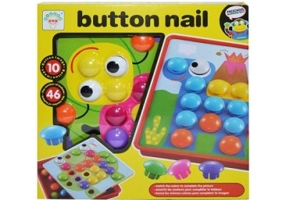 Joc creativitate. Mozaic, Button nail