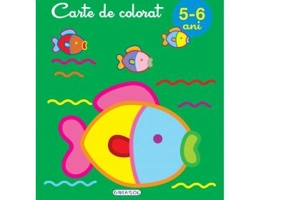 Carte de colorat 5-6 ani