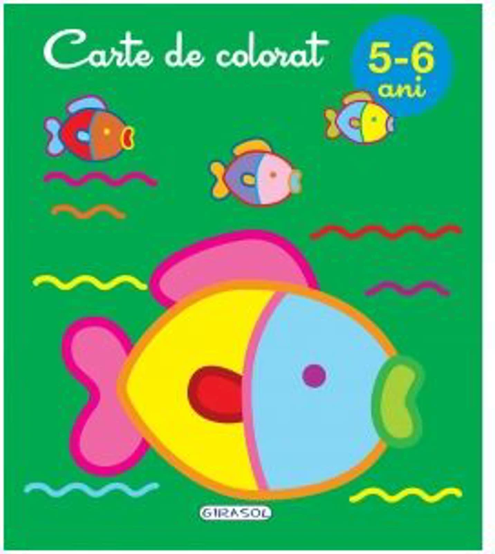 Carte de colorat 5-6 ani