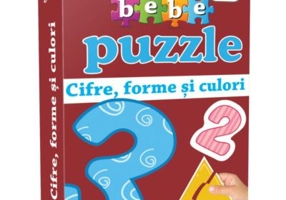 Cifre, forme si culori. Colectia Bebe Puzzle
