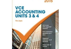 Cambridge Checkpoints VCE Accounting Units 3&amp;4 2015 - Tim Joyce