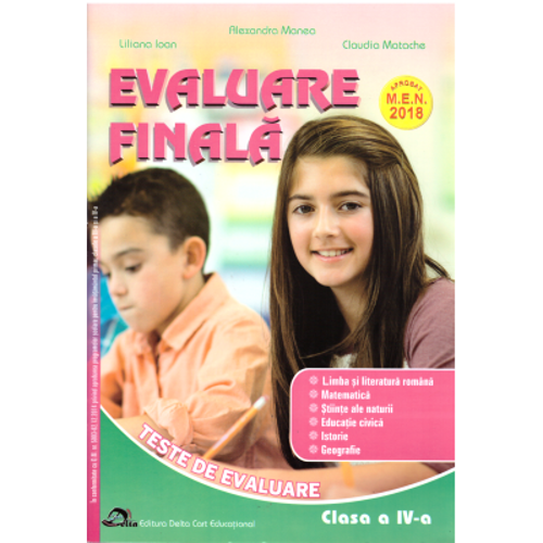Evaluare finala pentru clasa a 4-a - Alexandra Manea