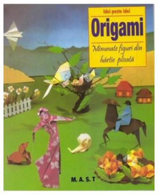 Origami - Minunate figuri din hartie plisata (Idei peste idei)