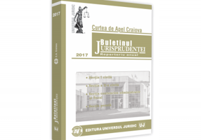 Buletinul Jurisprudentei Curtea de Apel Craiova 2017