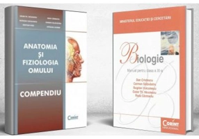 Pachet Admitere la Facultatea de Medicina: Compendiu Anatomia si Fiziologia Omului si Manual de biologie pentru clasa a 11-a - Dan Cristescu