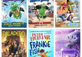 Pachet format din 6 titluri Axel & Beast. Atacul antarctic, Evadarea din Grabbem, Sophia si Clubul Corner Park - Peter Helliar, Adrian C. Bott