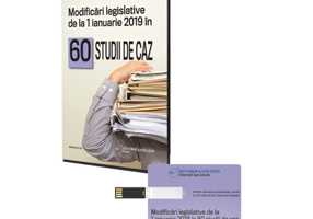 Modificari legislative de la 1 ianuarie 2019 in 60 studii de caz
