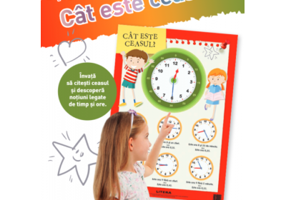 Cat este ceasul? Planse educationale