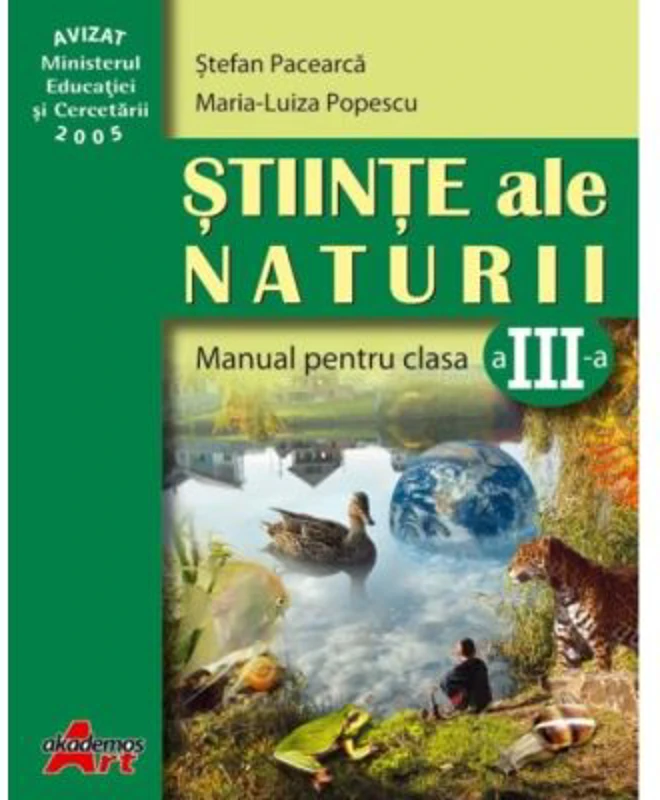 Stiinte ale naturii. Manual pentru clasa a 3-a