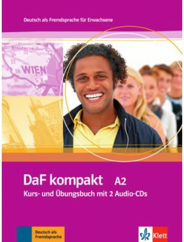 DaF kompakt A2. Deutsch als Fremdsprache für Erwachsene. Kurs- und Übungsbuch mit 2 Audio-CDs - Birgit Braun