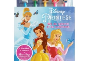 Disney Printese. Set de colorat si de activitati