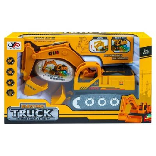 Excavator, cu lumina