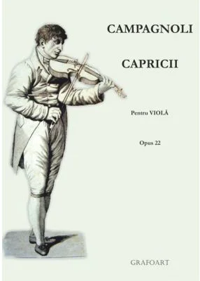Capricii pentru viola. Opus 22 - Campagnoli