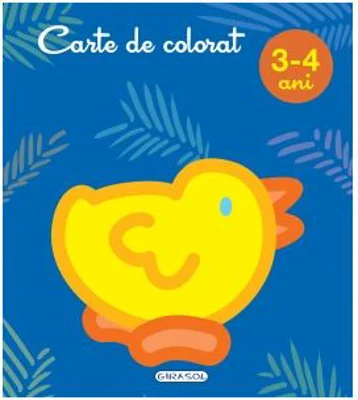 Carte de colorat 3-4 ani