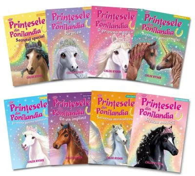 Colectia Printesele din Ponilandia. Set 8 volume - Chloe Ryder
