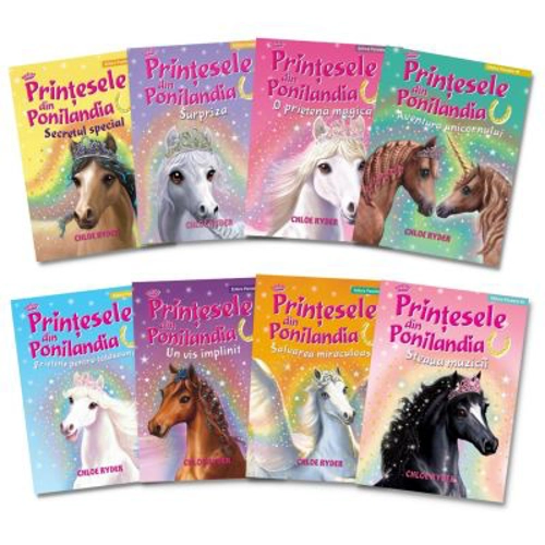 Colectia Printesele din Ponilandia. Set 8 volume - Chloe Ryder