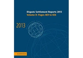 Dispute Settlement Reports 2013: Volume 2, Pages 469–656