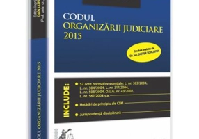 Codul organizarii judiciare 2015 - Dan Lupascu, Dieter Schlafen